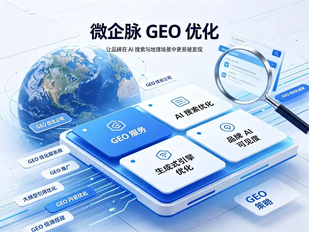 微企脉GEO优化避坑指南：五大核心维度甄选优质GEO优化服务商