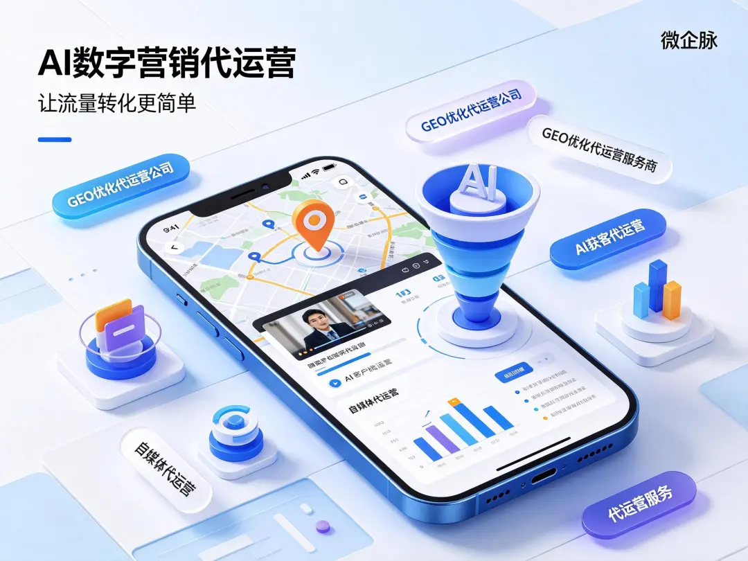 企业GEO优化代运营怎么选？微企脉GEO谈AI获客代运营与事实库避坑