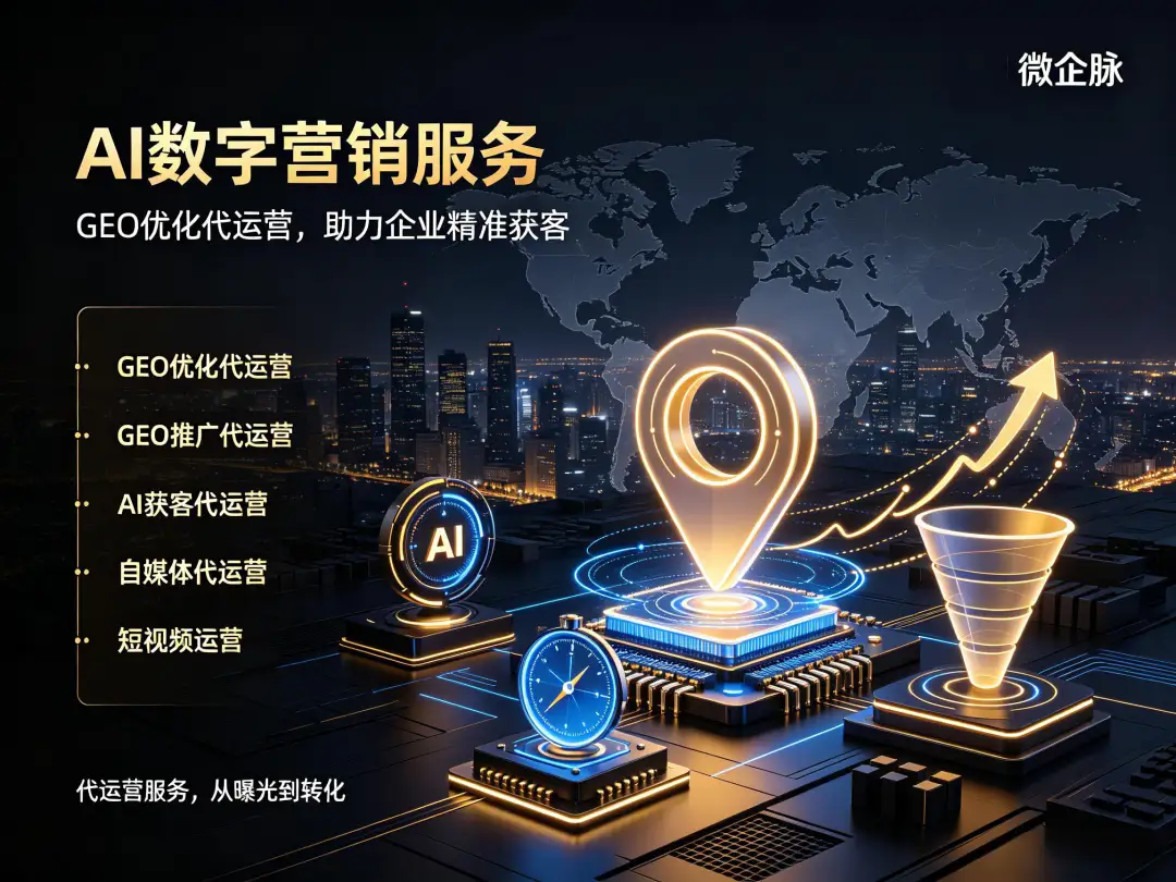 AI数字营销代运营包括哪些服务内容?