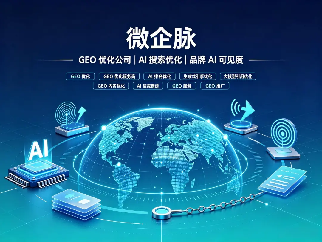 GEO优化公司会提供专属策略方案吗？微企脉GEO实战拆解AI排名优化